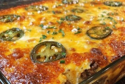 Thumbnail for Easy Chili Rellenos Casserole — cheesy, mild-pepper comfort food