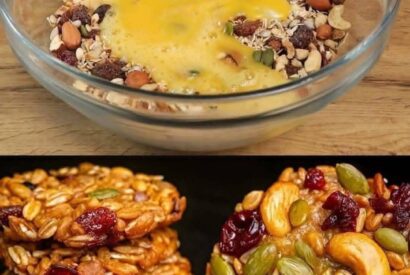 Thumbnail for Liver with Oatmeal and Nuts: Nutty Oat Cookies Packed with Flavor and Crunch