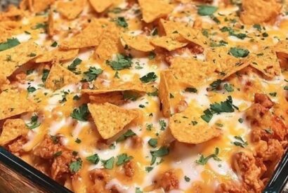 Thumbnail for Cheesy and Crunchy Doritos Chicken Casserole