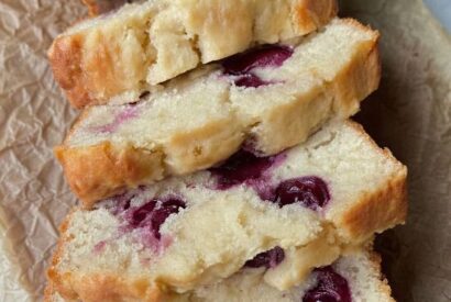 Thumbnail for Aunt Millie’s Old-Fashioned Cherry Cream Cheese Loaf
