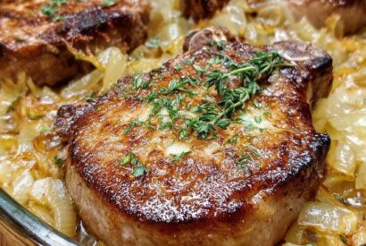 Thumbnail for Pork Chop and Sauerkraut Casserole