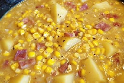 Thumbnail for Slow Cooker Amish Corn Chowder
