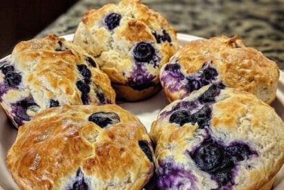 Thumbnail for Winter Comfort Mom’s Blueberry Biscuits