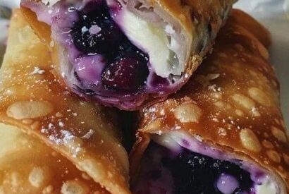 Thumbnail for Blueberry Cream Cheese Egg Rolls
