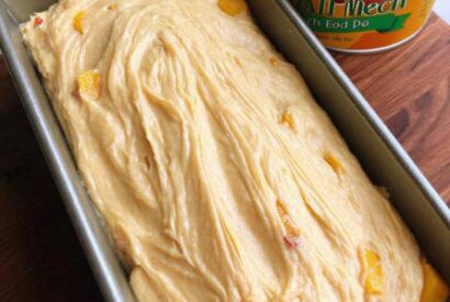 Thumbnail for Peaches & Cream Cheese Loaf