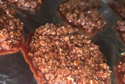 Thumbnail for No-Bake Chocolate Oatmeal Cookies (Peanut-Free)