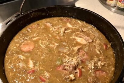Thumbnail for Authentic Chicken and Sausage Gumbo Recipe (Louisiana Style)