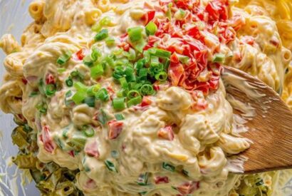 Thumbnail for Retro Picnic Honey Mustard Pasta Salad