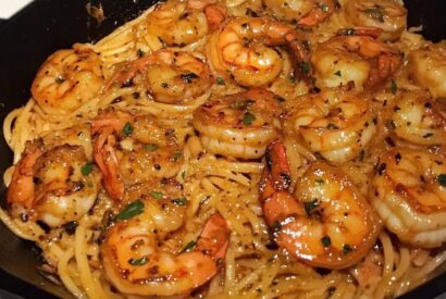 Thumbnail for Garlic Butter Shrimp Pasta