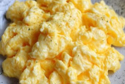 Thumbnail for Aunt Betty’s Homestyle Cheesy Scrambled Eggs