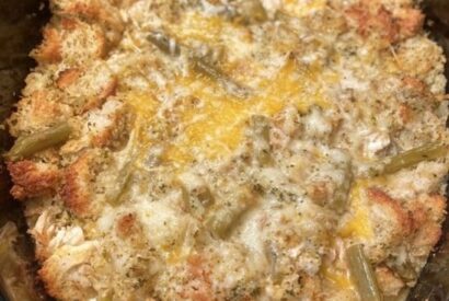 Thumbnail for 6-Ingredient Slow Cooker Chicken and Stuffing