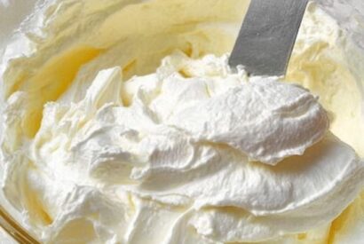 Thumbnail for Gourmet White Chocolate Whipped Cream for cakes, pies or hot cocoa
