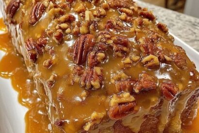 Thumbnail for Pecan Butter Poundcake with Apricot Lemon Glaze