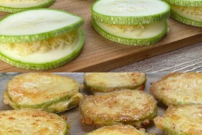 Thumbnail for The pan-fried zucchini rounds