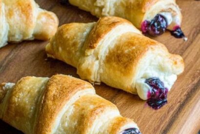 Thumbnail for 5-Ingredient Blueberry Cheesecake Rolls