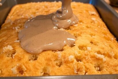 Thumbnail for Cinnamon Roll Poke Cake