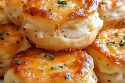 Thumbnail for Cheesy Mashed Potato Puffs