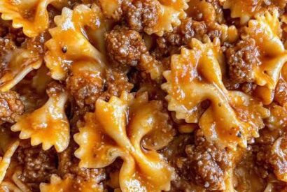 Thumbnail for Baked Italian Sausage and Bowtie Pasta