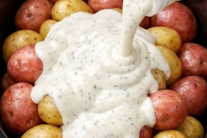 Thumbnail for 3-Ingredient Slow Cooker Ranch Potatoes