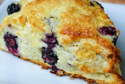 Thumbnail for  fresh blueberry lemon scones