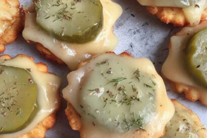 Thumbnail for dill Pickle & cheese ritz bites