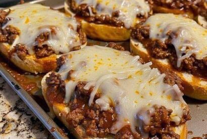 Thumbnail for Smokey Sloppy Joe & Provolone Toasties