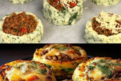 Thumbnail for Stuffed Mashed Potato Nests