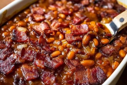 Thumbnail for the best Cowboy Baked Beans recipe