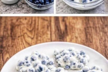 Thumbnail for Frozen Blueberry Greek Yogurt Clusters