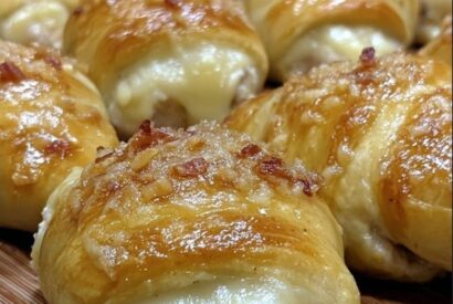 Thumbnail for Baked Chicken Stuffed Crescent Rolls