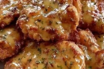 Thumbnail for honey garlic chicken fritters