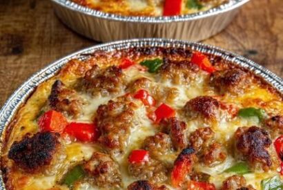 Thumbnail for Low Carb Cauliflower Pizza Casserole