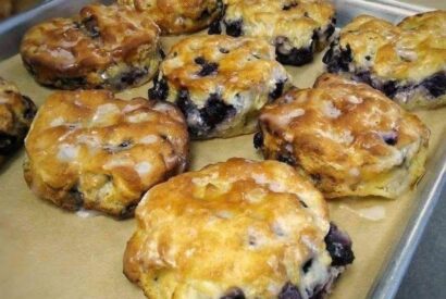 Thumbnail for Easy Blueberry Butter Cake Recipe (Moist, Soft & Full of Fresh Blueberries)