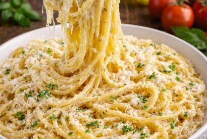 Thumbnail for Garlic Parmesan Pasta