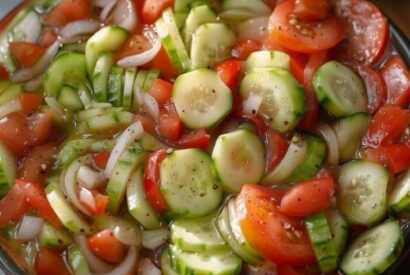 Thumbnail for Marinated Cucumbers, Onions, and Tomatoes