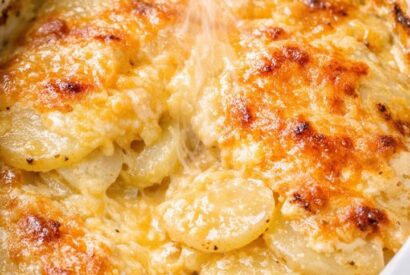 Thumbnail for My sister-in-law begged for this recipe after Easter dinner. It only takes 4 ingredients and turns out perfectly creamy every time