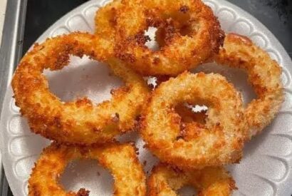 Thumbnail for Air fryer onion rings