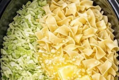 Thumbnail for cabbage & broad noodles