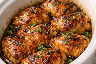 Thumbnail for Set this before Palm Sunday service and came home to chicken so tender it practically fell off the bone into the most heavenly sauce.