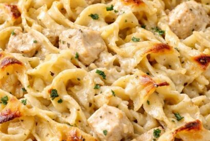 Thumbnail for My mother-in-law brought this to a church potluck once and everyone asked for the recipe. I still can’t believe this creamy comfort dish only takes 4 ingredients!