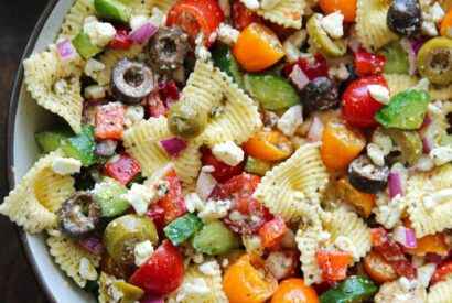 Thumbnail for Greek Pasta Salad