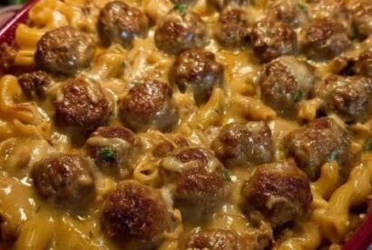 Thumbnail for Ultimate Baked Meatball and Macaroni Casserole