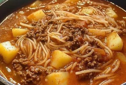 Thumbnail for Fideo with Potatoes and Ground Beef