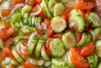 Thumbnail for Marinated Cucumbers, Onions, and Tomatoes