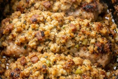 Thumbnail for My neighbor brought this over and we scraped the pot clean. It takes just 3 ingredients to make this comfort food masterpiece.