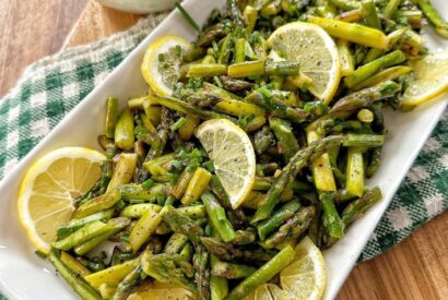 Thumbnail for Spring Asparagus with Creamy Mustard Sauce