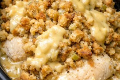 Thumbnail for My aunt brings this ultimate cozy casserole to every Sunday dinner and there are never leftovers. It only takes 4 ingredients to make a completely filling meal