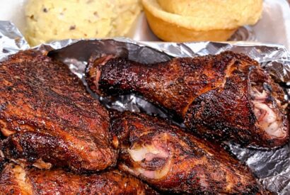 Thumbnail for Smoky BBQ Chicken Drumsticks Plate