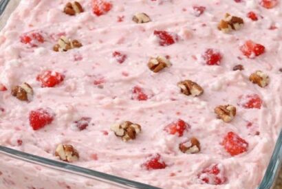 Thumbnail for My mother-in-law Sue calls this a “salad,” but let’s be honest—it’s the best dessert on the table. Every time it’s served, the pan gets wiped clean in no time.