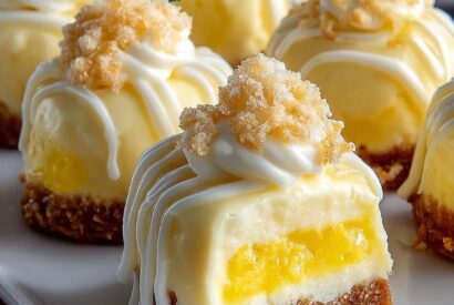 Thumbnail for Delightful Zesty Lemon Cheesecake Bites Recipe